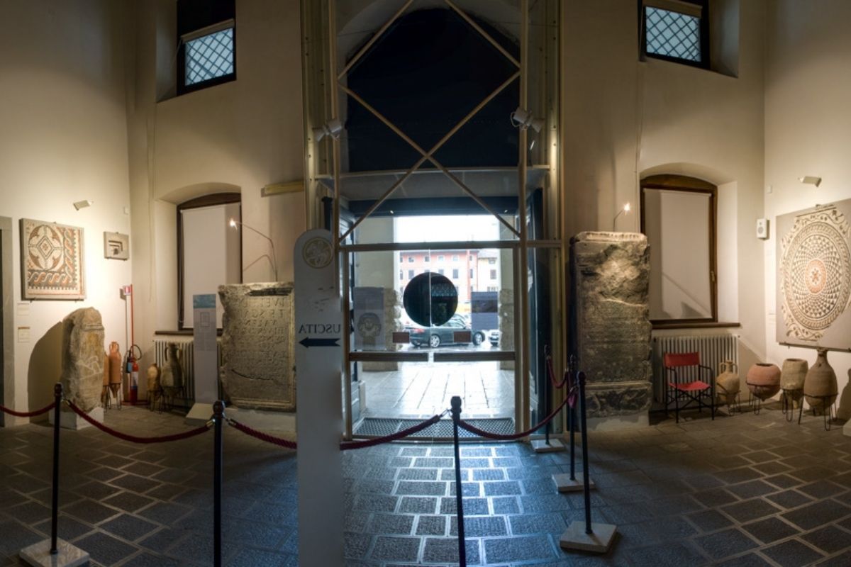 Interno del Museo Archeologico Nazionale di Cividale del Friuli