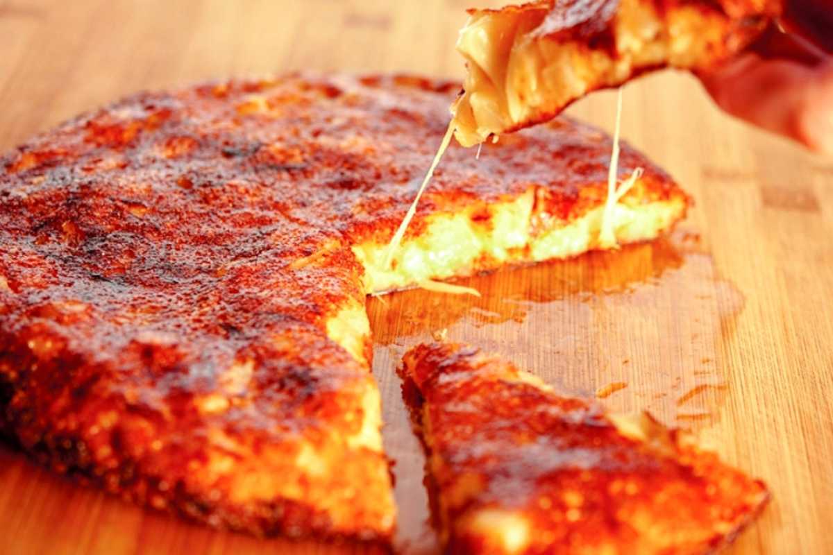 Un piatto di Frico, specialità friulana tipica di Udine