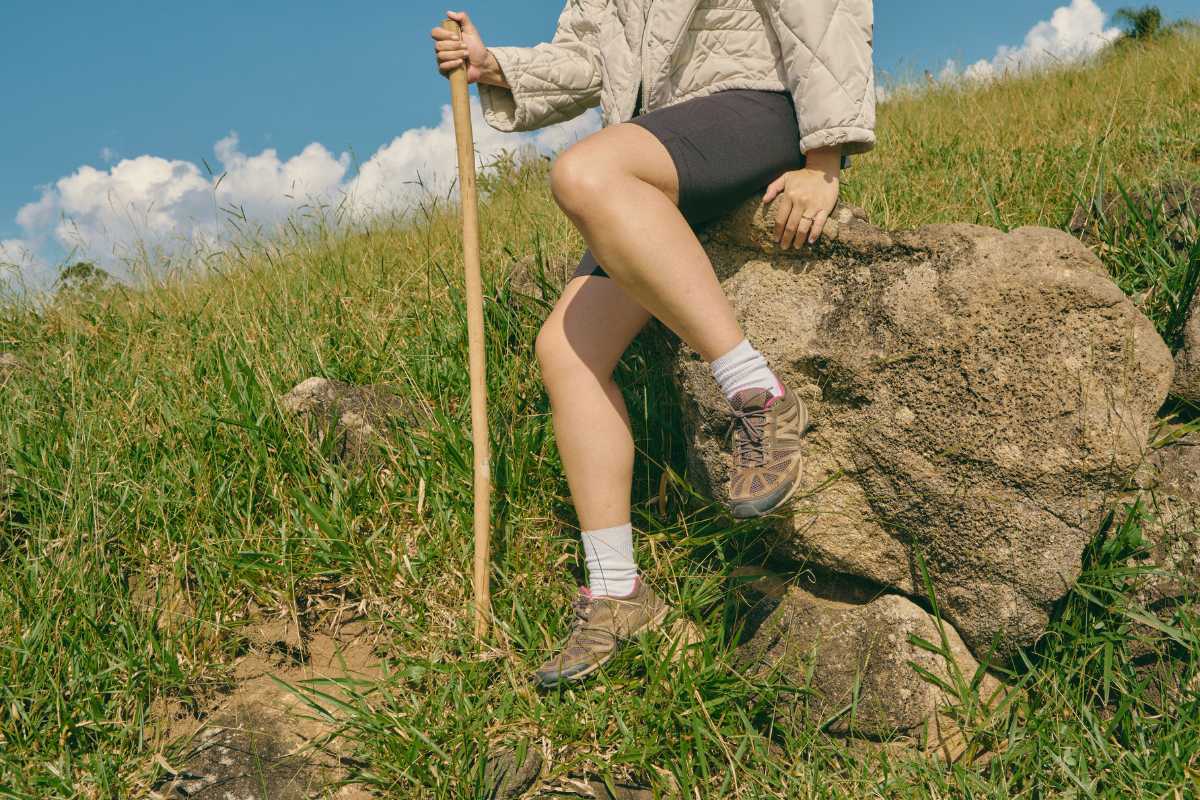 Panorama di Lignano Sabbiadoro con le sue spiagge e il mare, ideale per un'illustrazione di trekking e outdoor